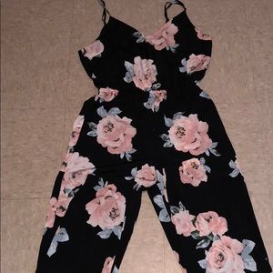 F21 Floral Romper